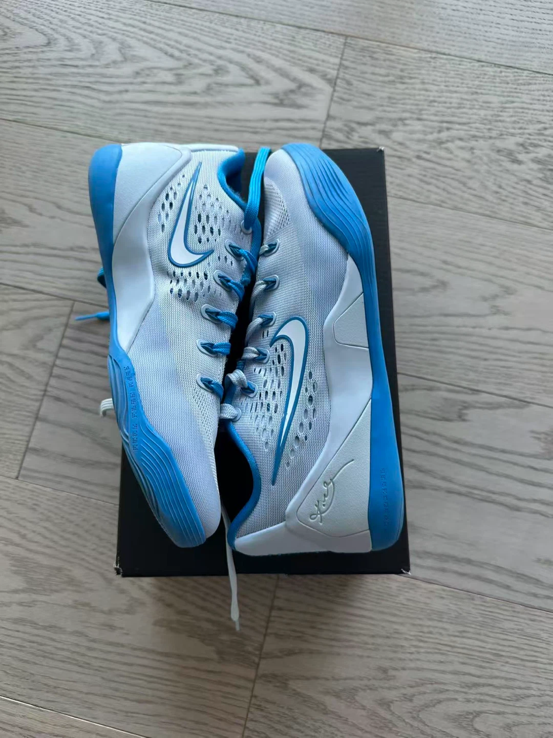 Kobe 9 hydrogen blue us men 8 good condition - photo 4