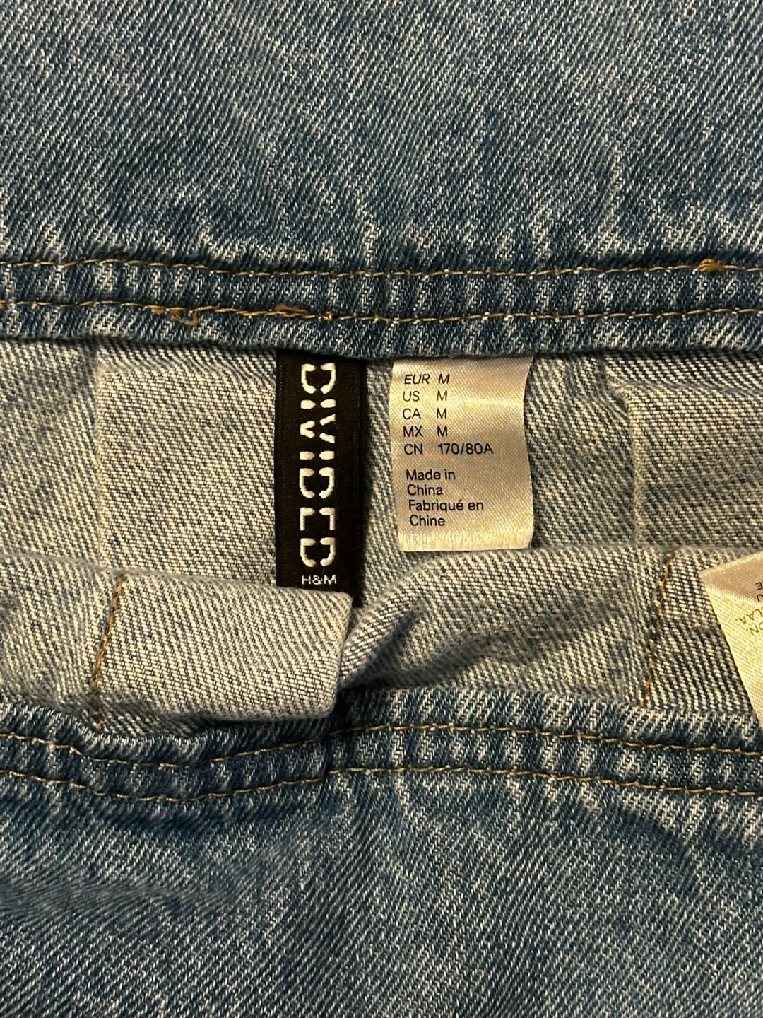 Mini jean skirt - photo 4