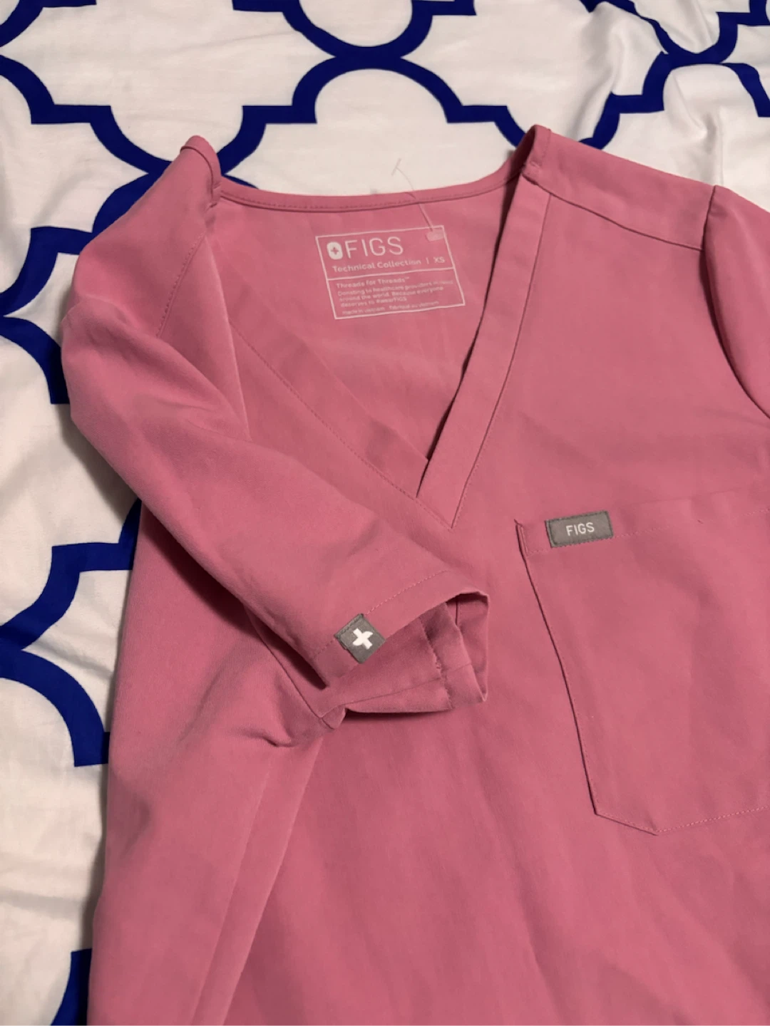 FIGS Technical Collection Scrub Top XS - photo 3