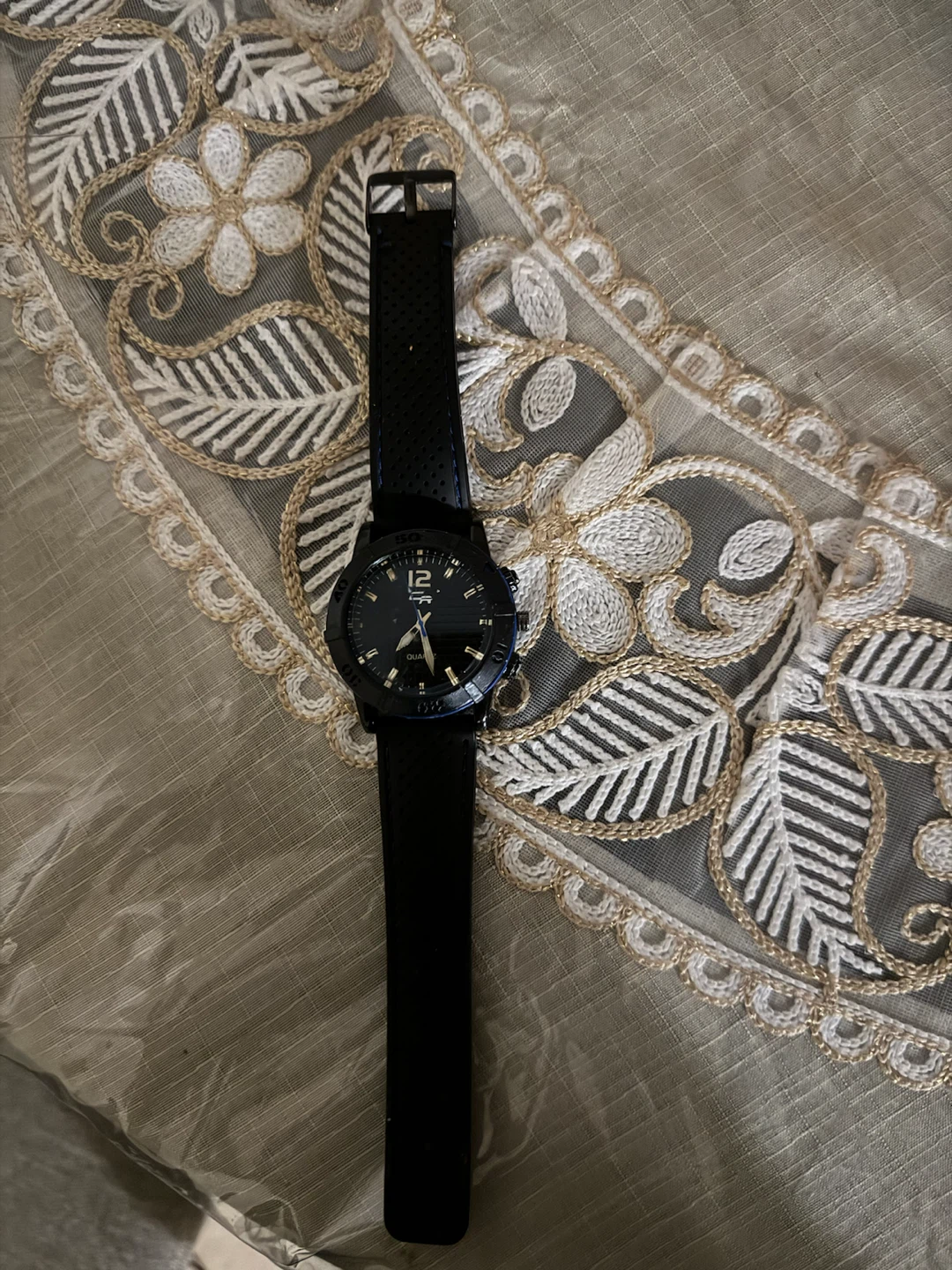 Black HFR Chronograph Watch