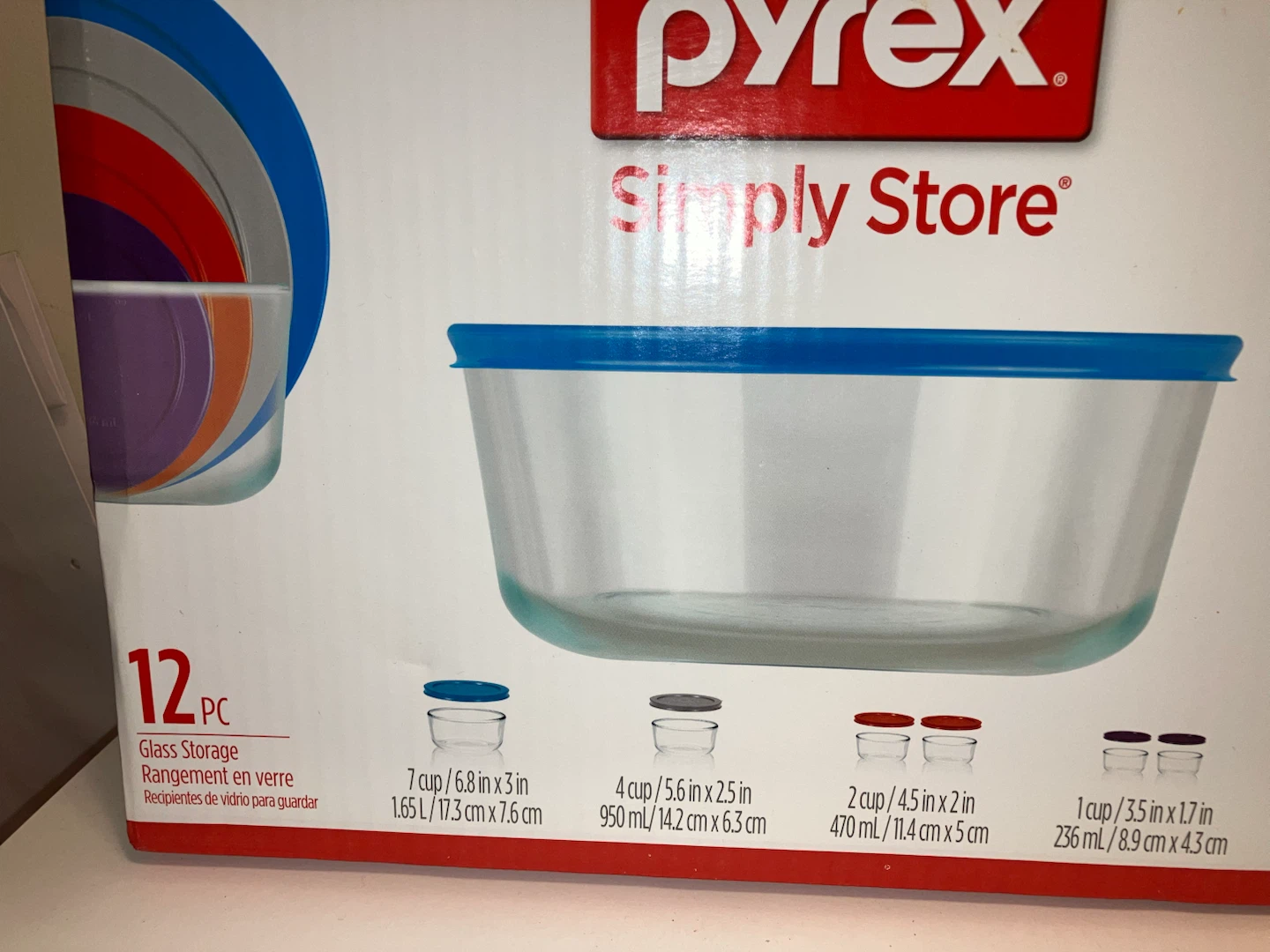 Pyrex Simply Store 12-Piece Glass Storage Set - photo 2