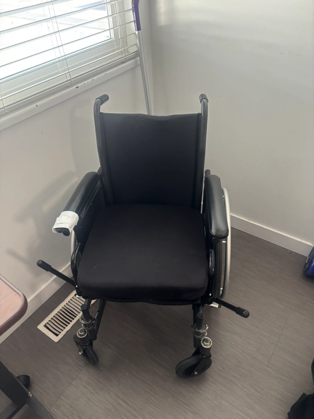 Black Wheelchair with Jay® Cushion
