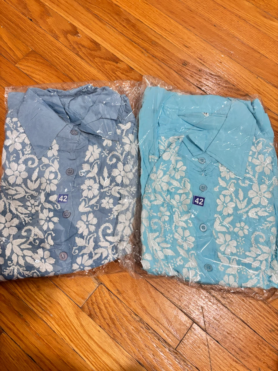 Summer Button-Up Shirt - chikankari - photo 4