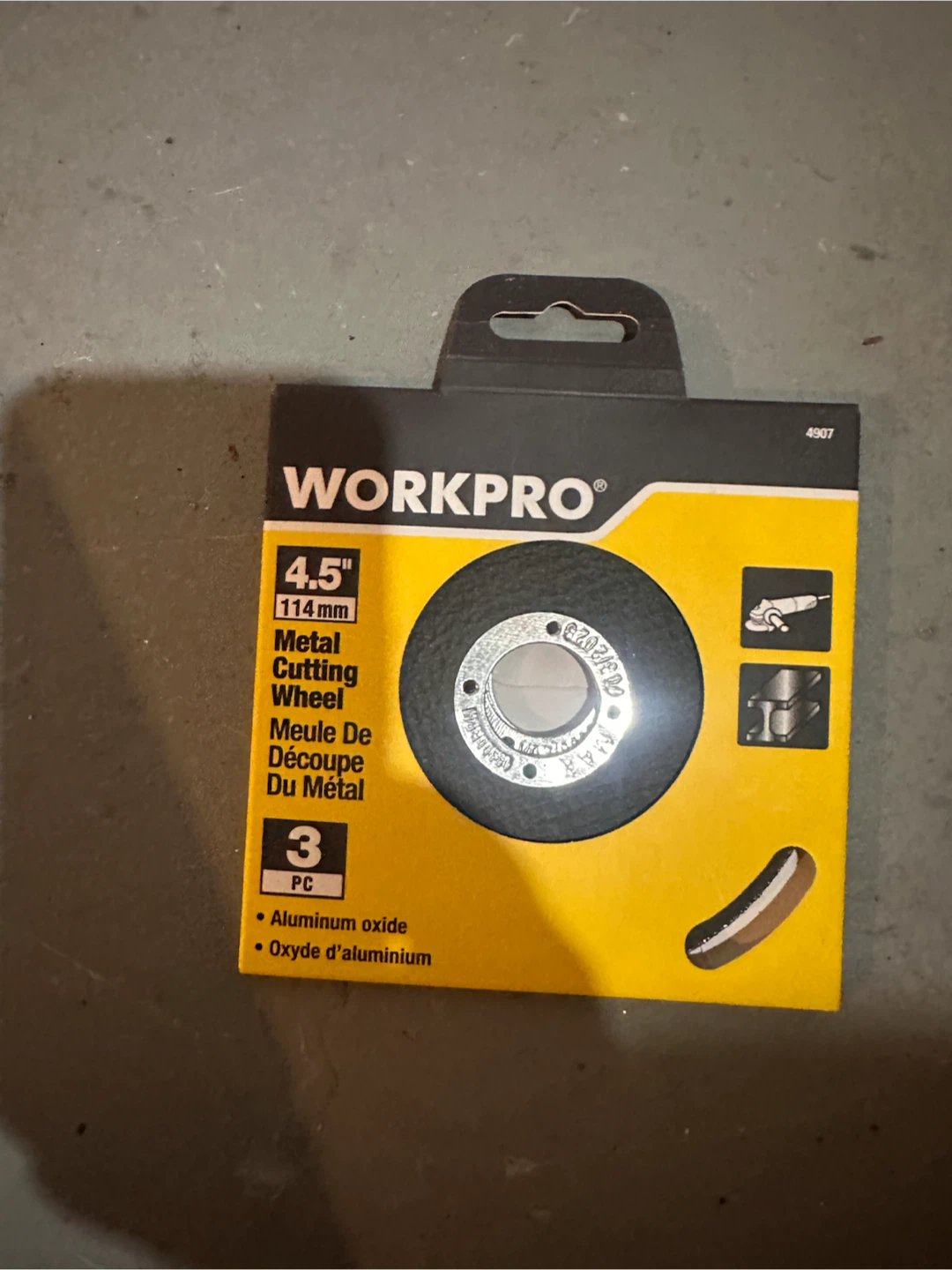 WORKPRO 4.5" Metal Cutting Wheel