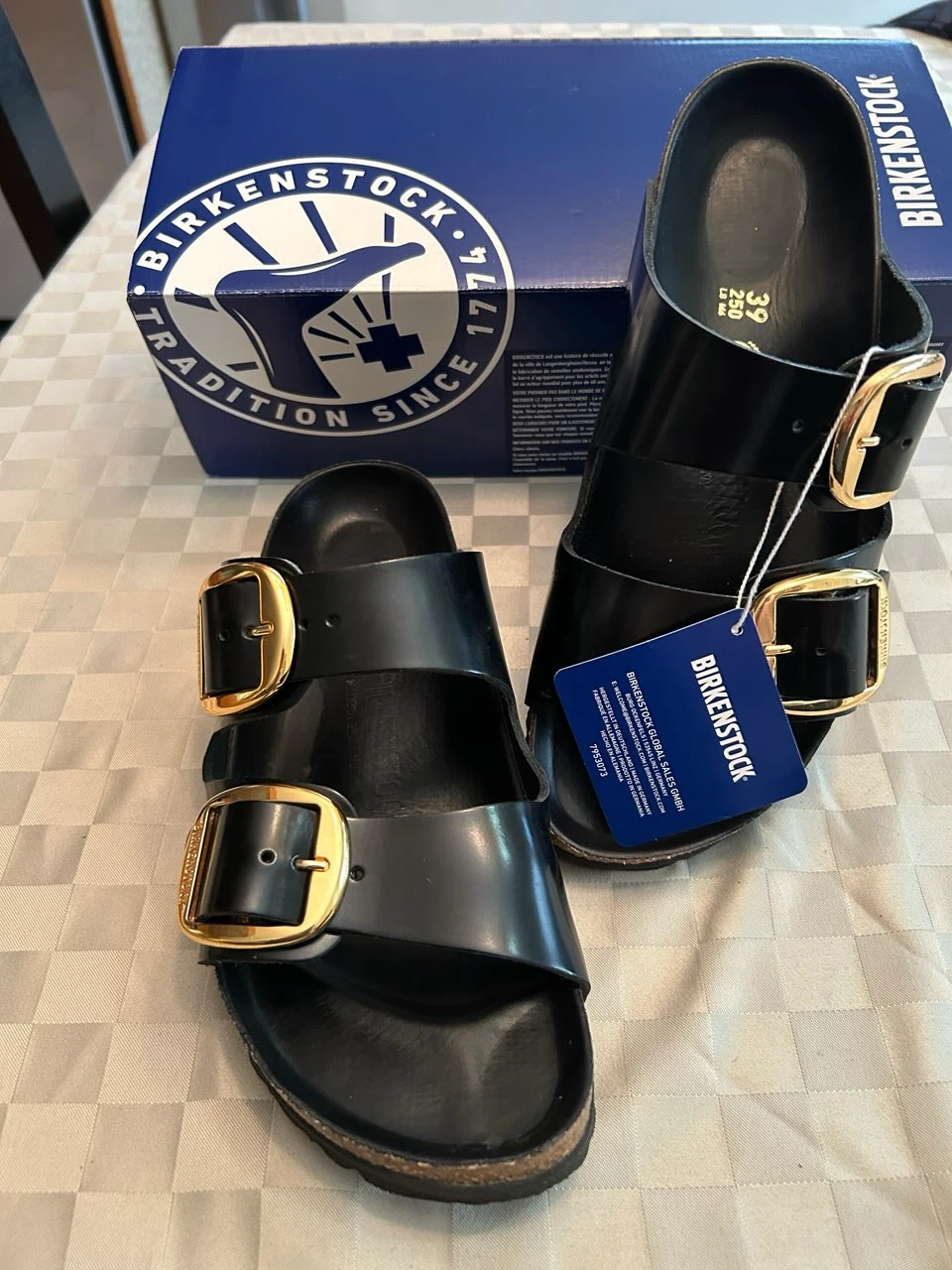 Birkenstock Arizona Black Sandals