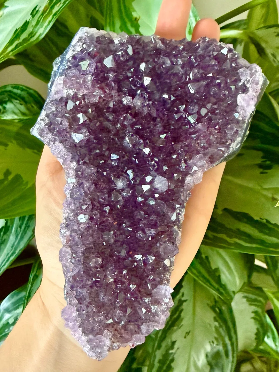 Large Raw Amethyst Crystal Specimen From Brazil