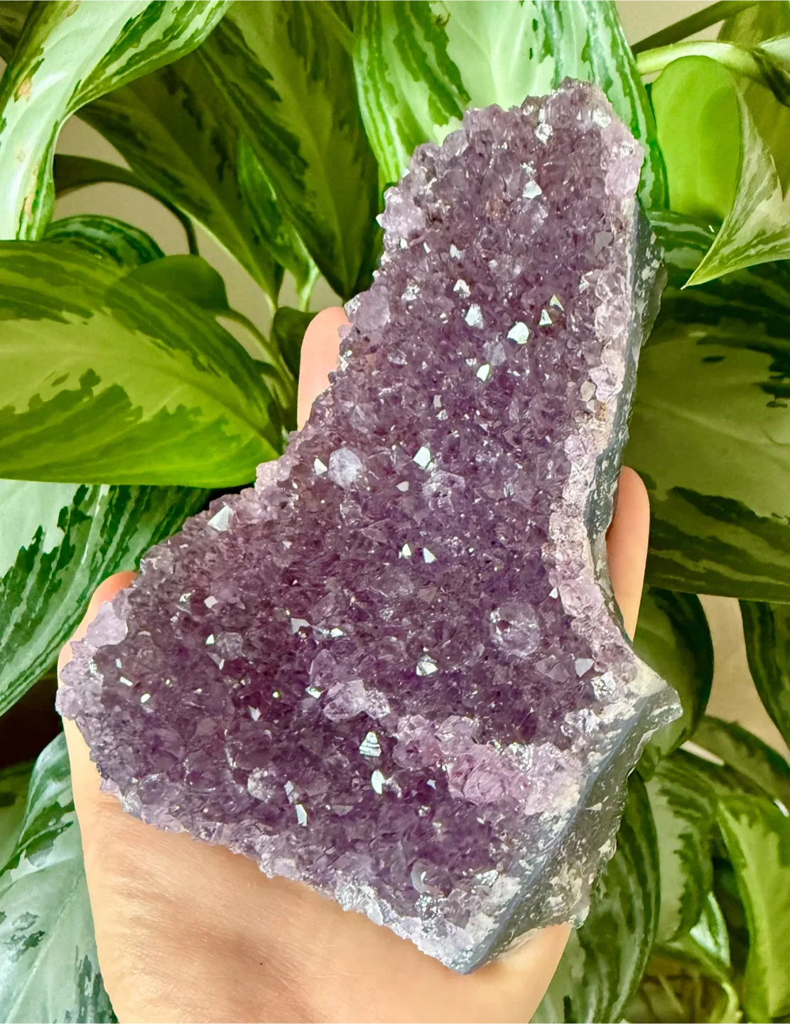 Large Raw Amethyst Crystal Specimen From Brazil - photo 3