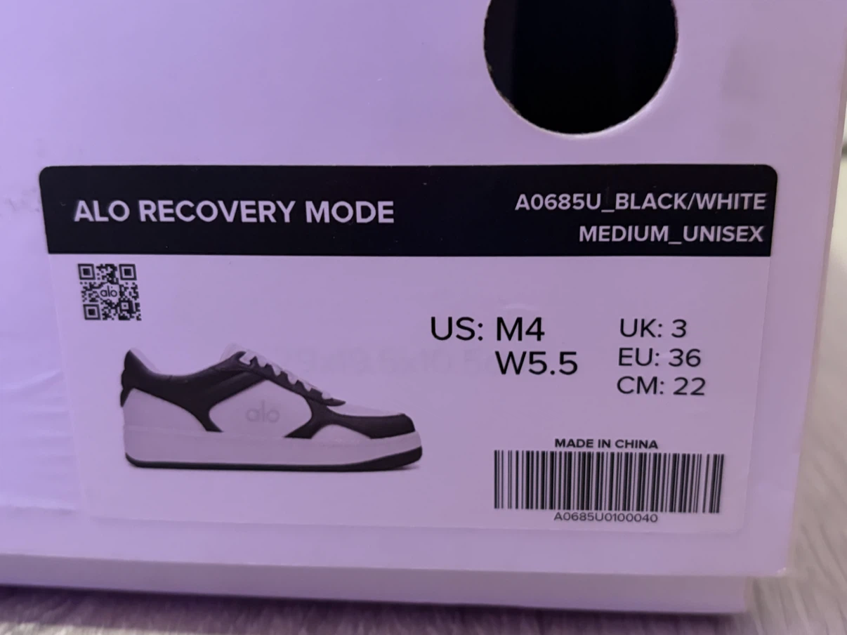 ALO recovery sneaker