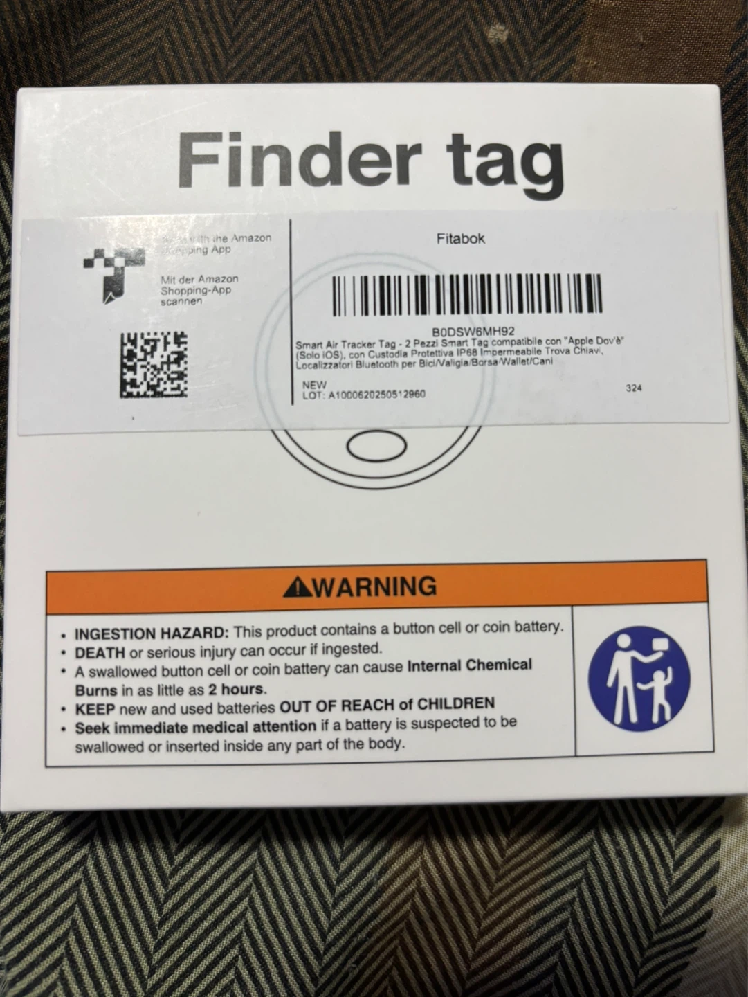 Fitabook Finder Tag H03