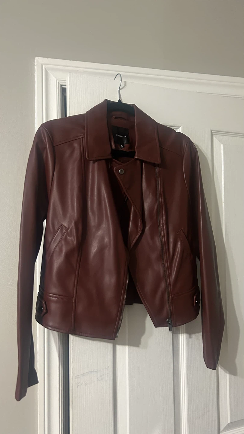 Dynamite Fake Leather Jacket