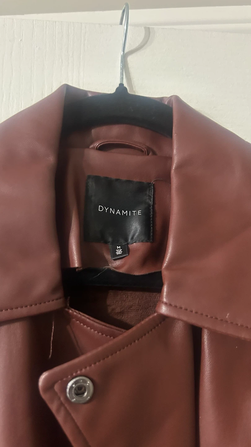 Dynamite Fake Leather Jacket - photo 2