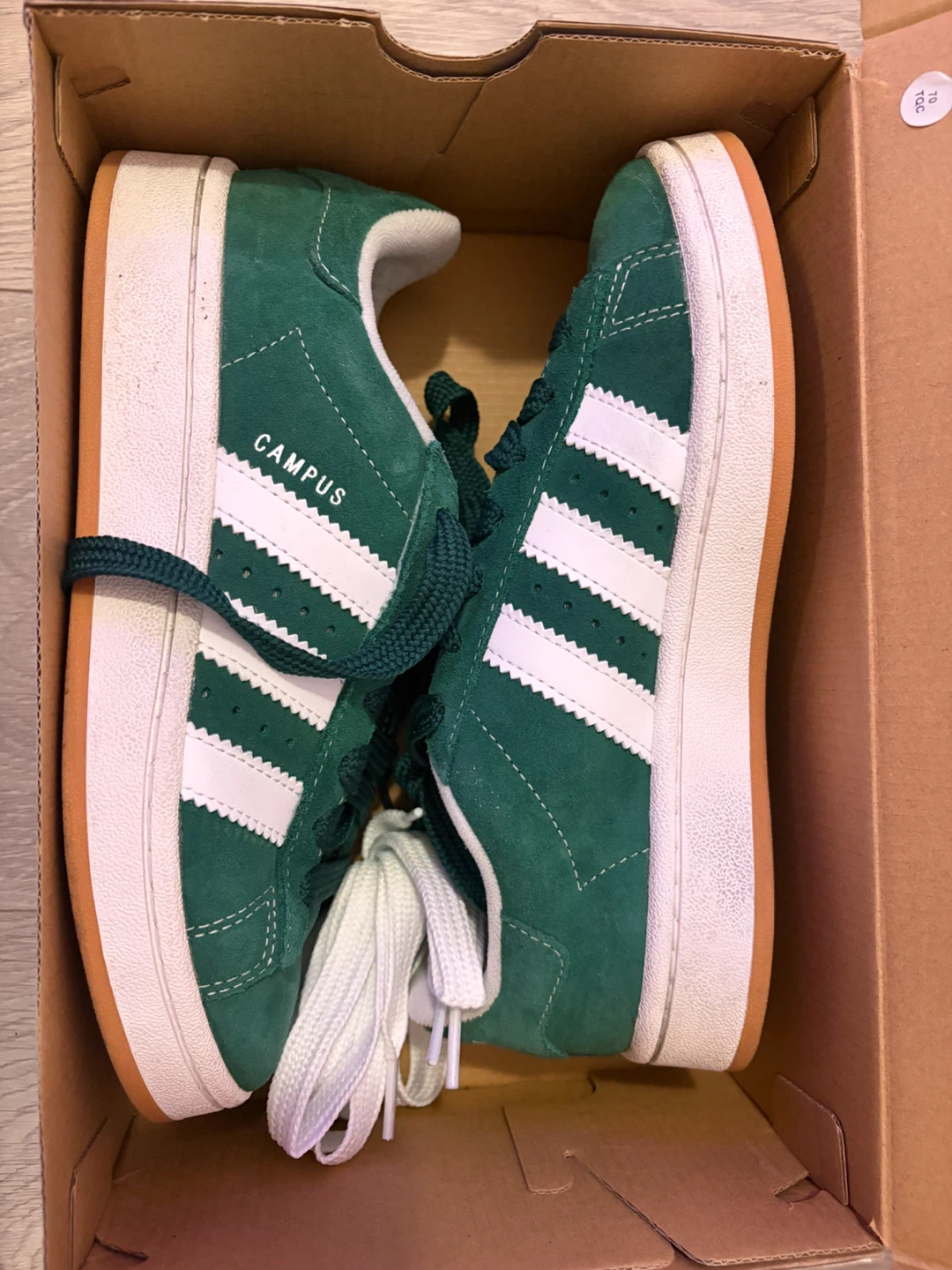 Adidas Campus 00s Green White Shoes