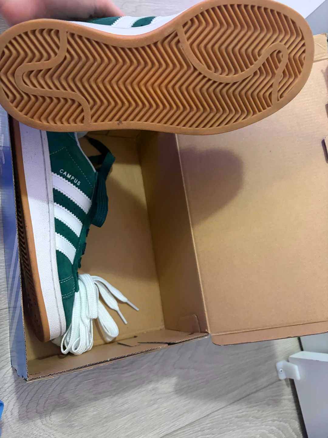 Adidas Campus 00s Green White Shoes - photo 2