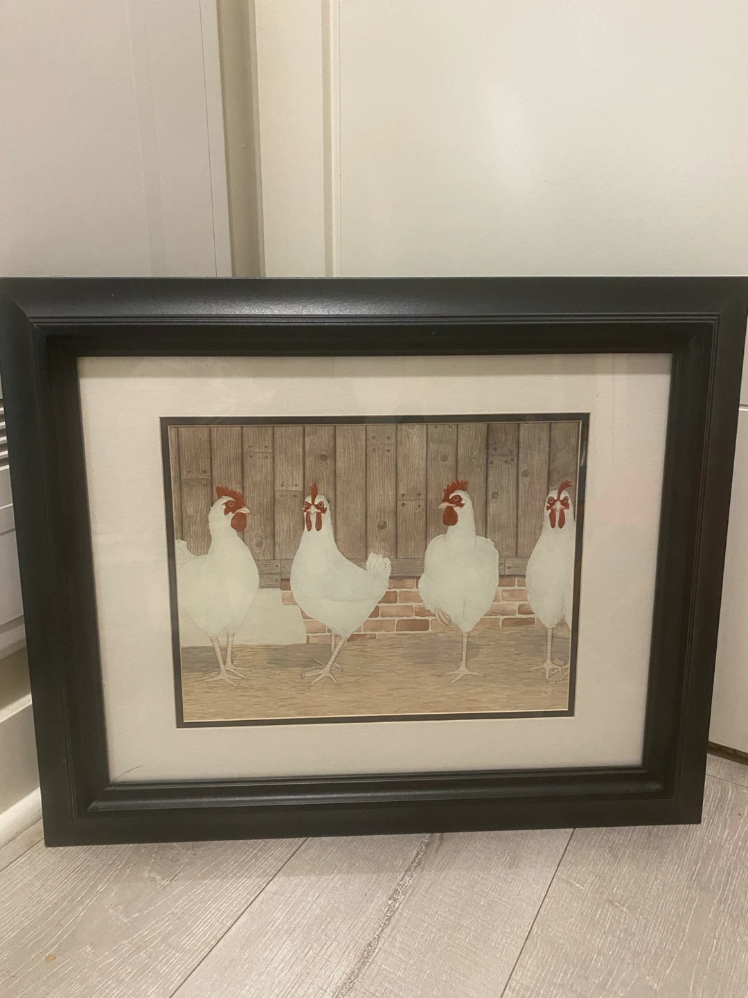 Framed Chicken Picture - photo 2