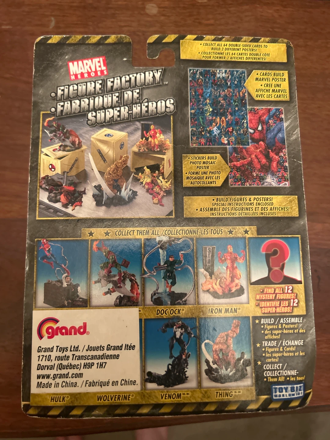 Vintage BNIB 2005 Marvel Heroes Figure Factory - photo 2
