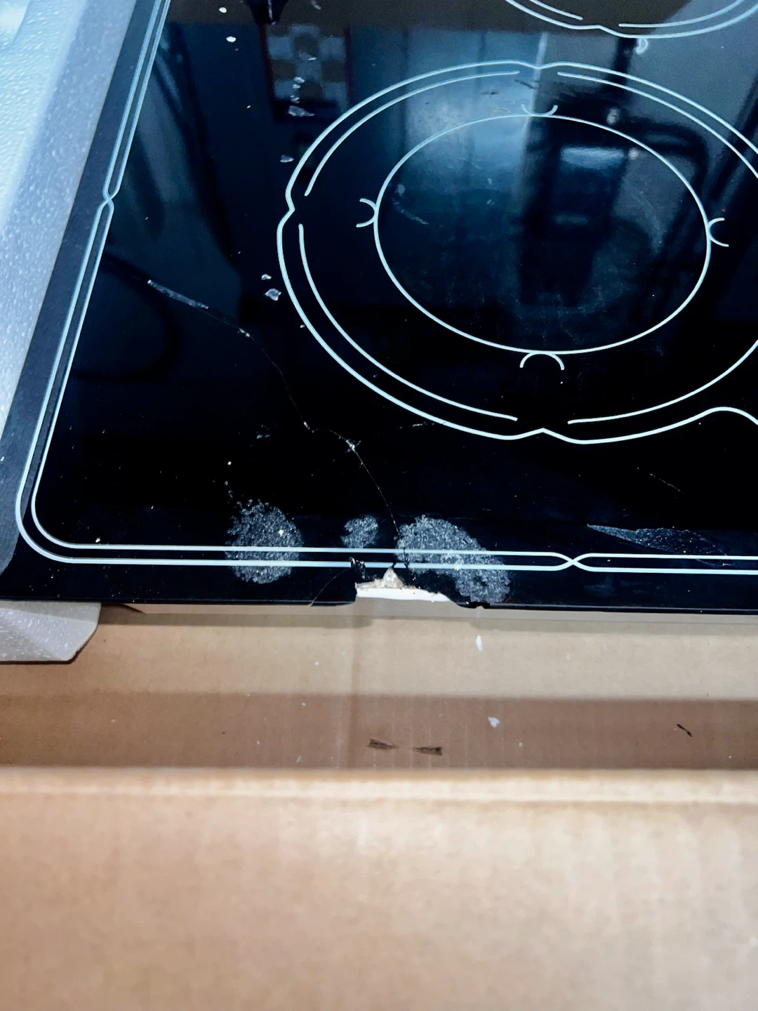 Black 2-Burner Electric Cooktop - photo 2