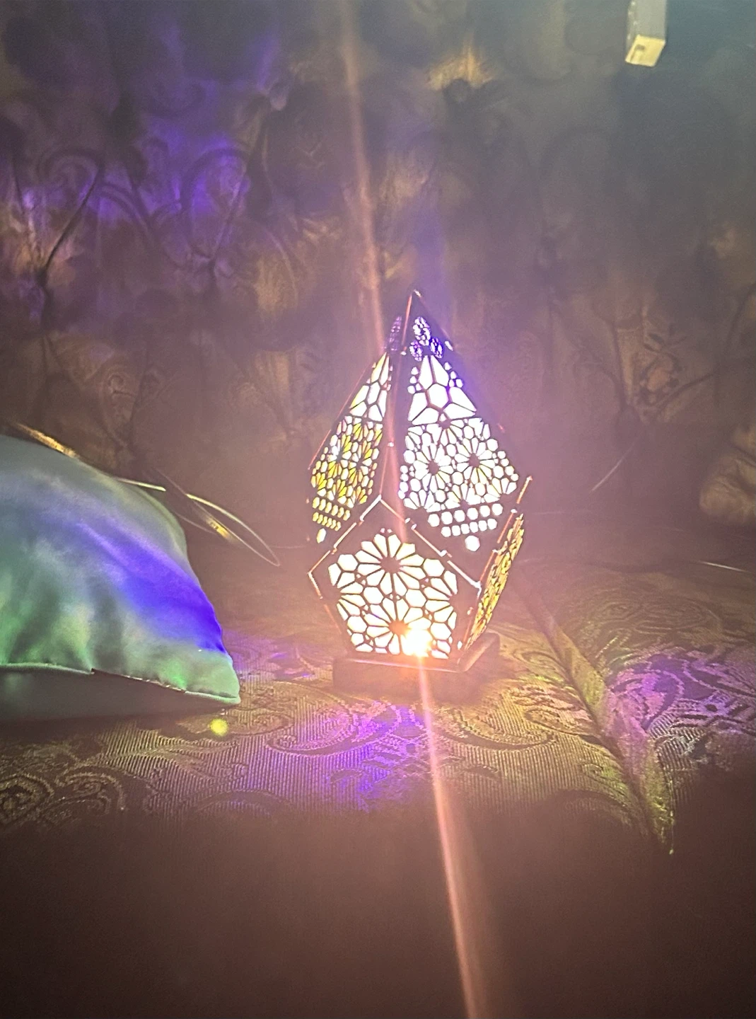 Decorative Geometric Lantern Lamp - photo 2