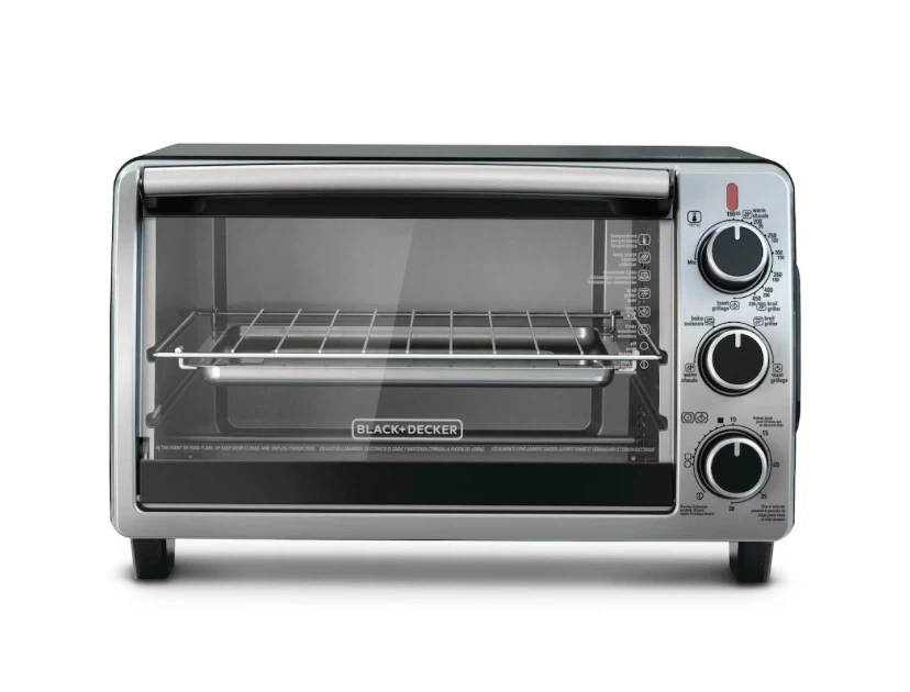 Black + Decker 4-Slice Toaster Oven