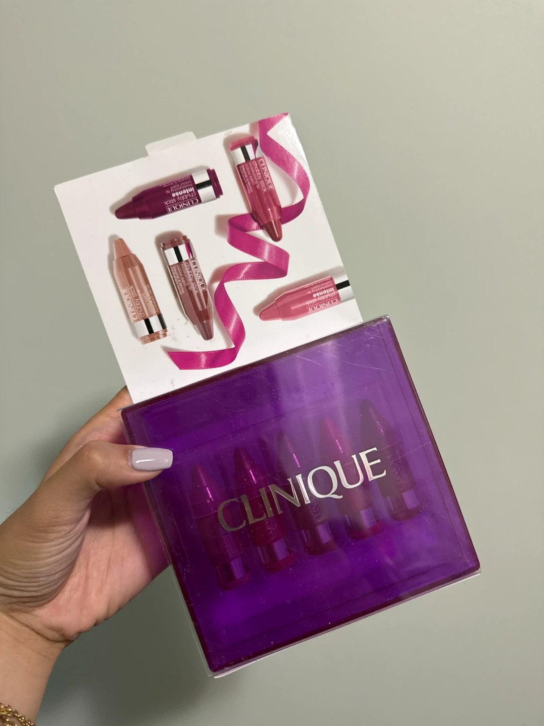 Brand new Clinique Chubby Stick Intense Set
