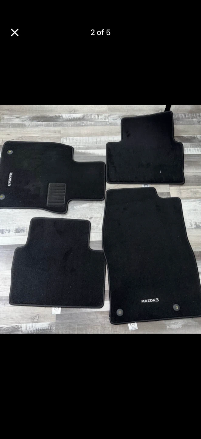 Mazda 3 carpet floor mats
