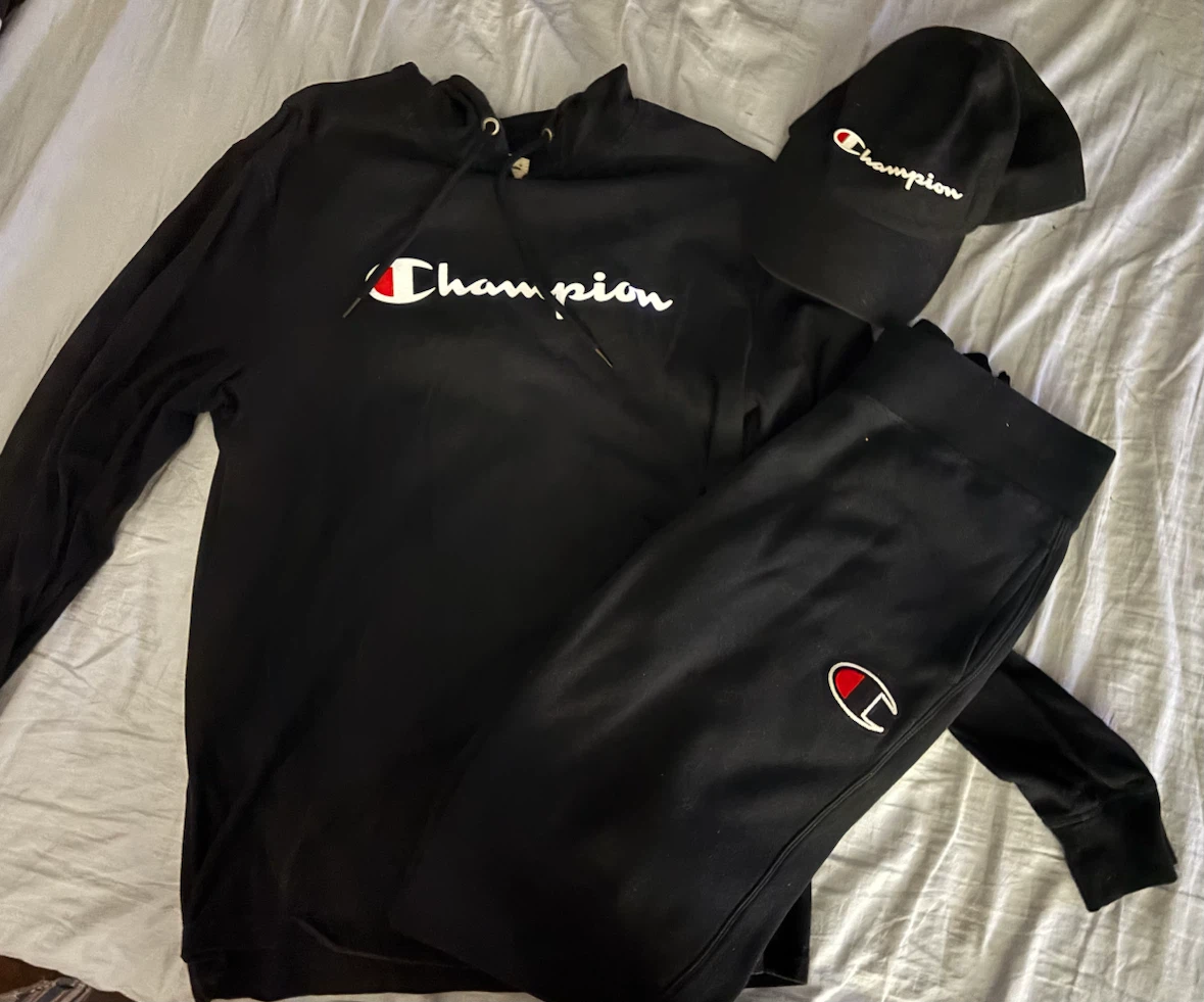 Champion Tracksuit and Cap Set