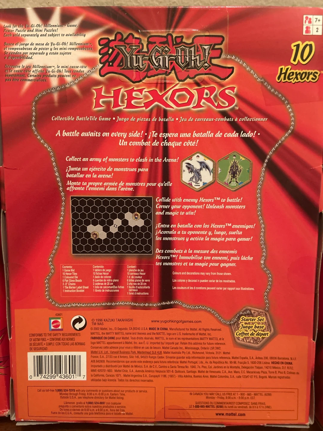 Vintage 2002 Yu-Gi-Oh! Hexors Starter Set Collectible Game BNIB - photo 2