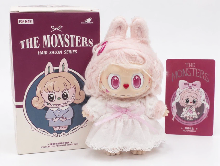 POP MART The Monsters Hair Salon Series Vinyl Plush Blind Box