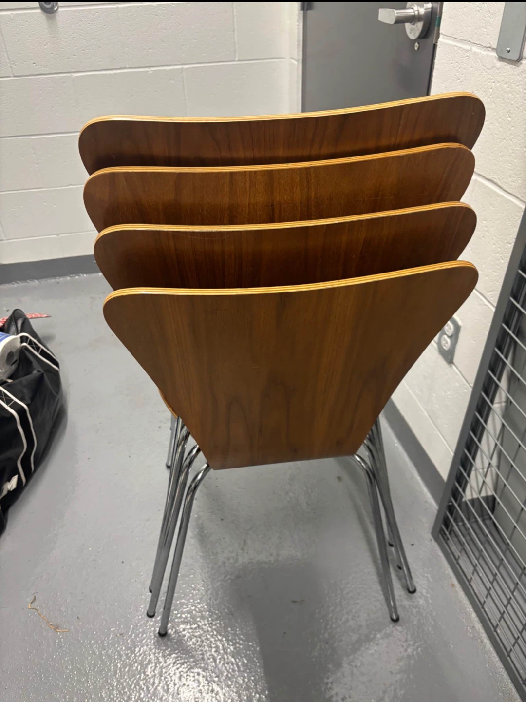 MCM Vintage Dining Chairs – Arne Jacobsen Style (set of 4) - photo 4