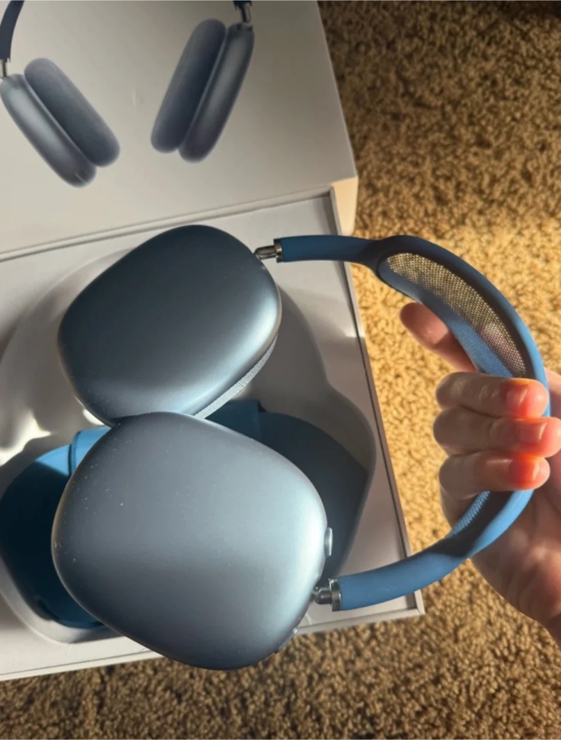 Apple AirPods Max Wireless Over-Ear Headphones - Blue