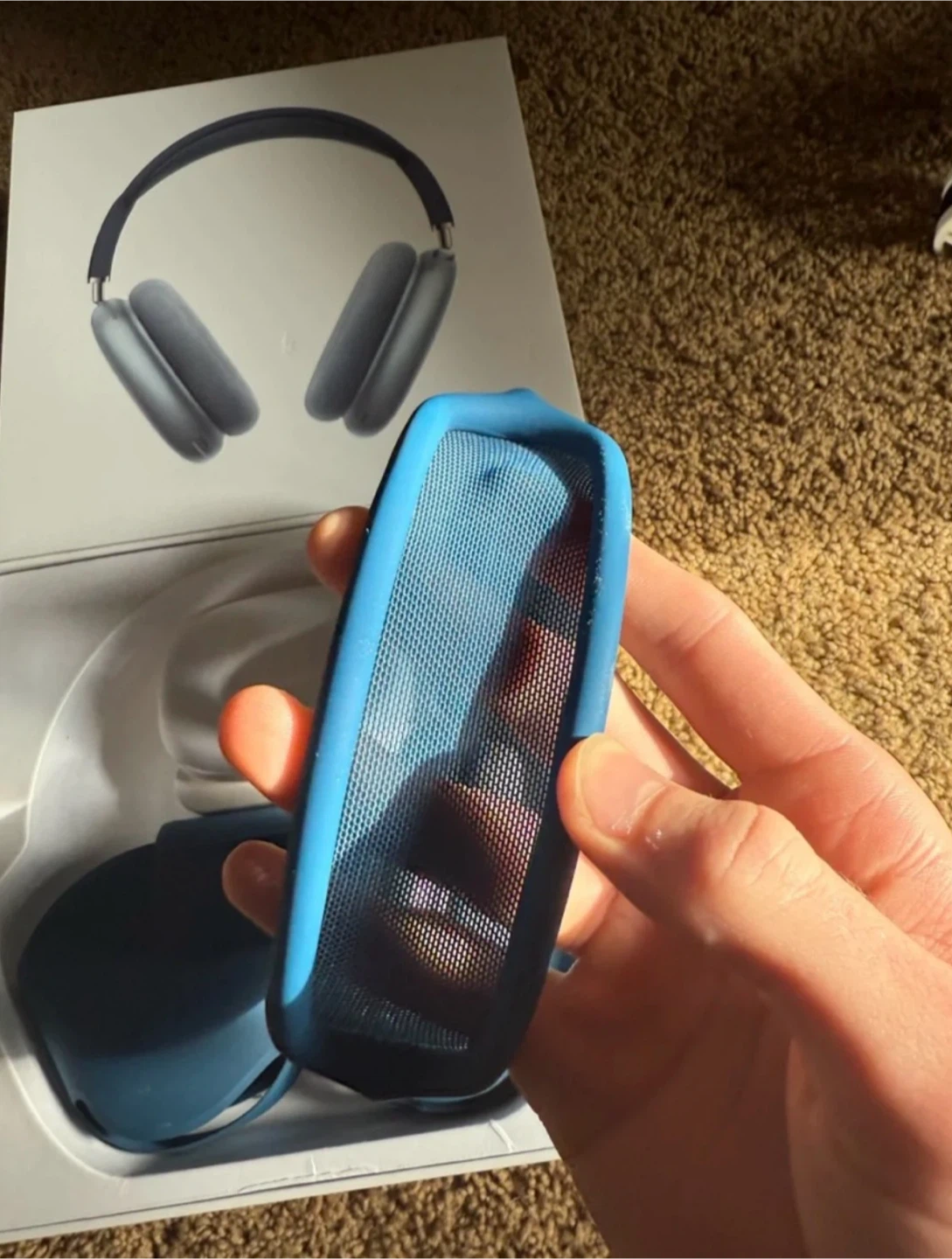 Apple AirPods Max Wireless Over-Ear Headphones - Blue - photo 2
