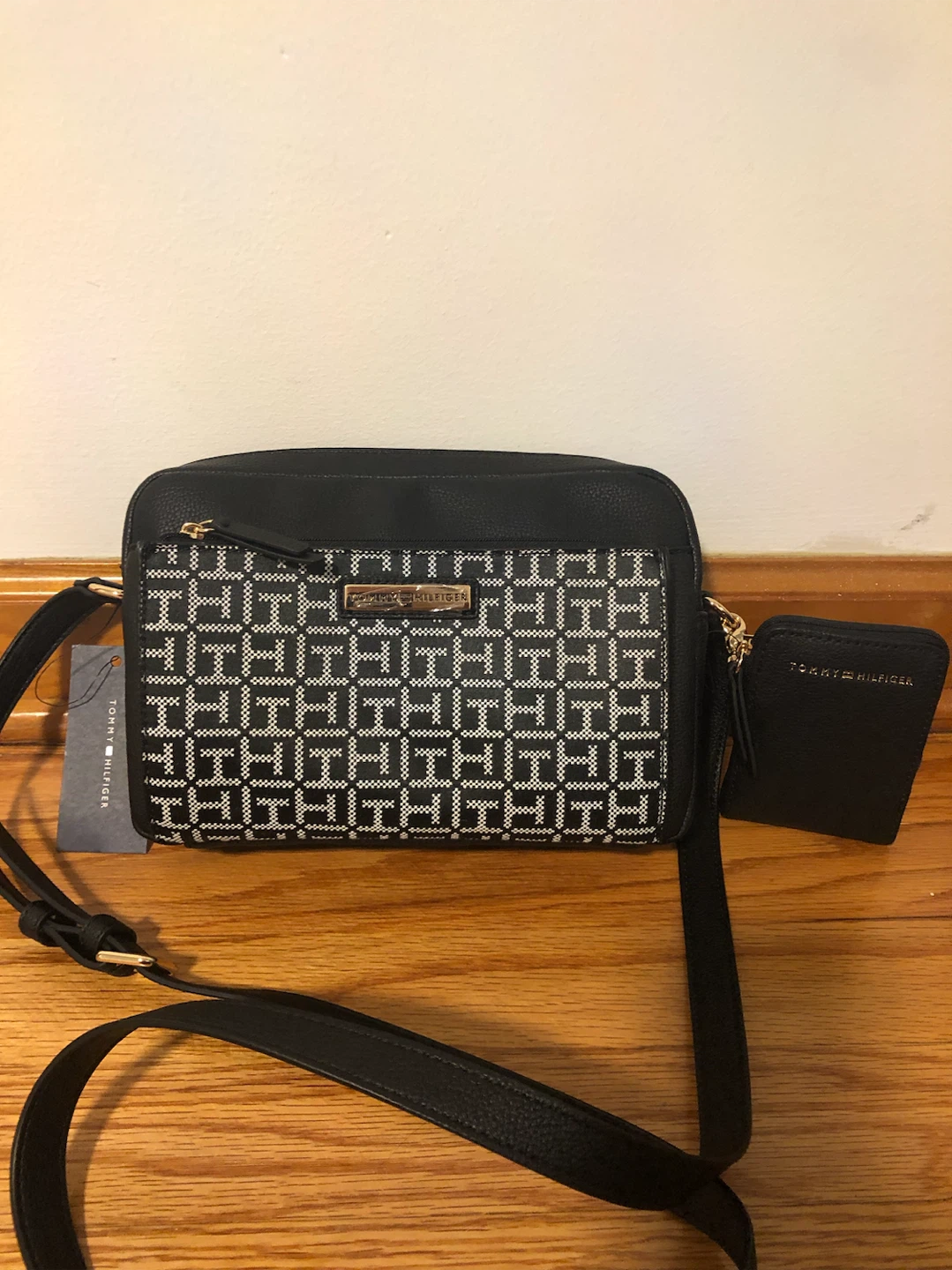 Tommy Hilfiger Camera Crossbody Bag with Pouch