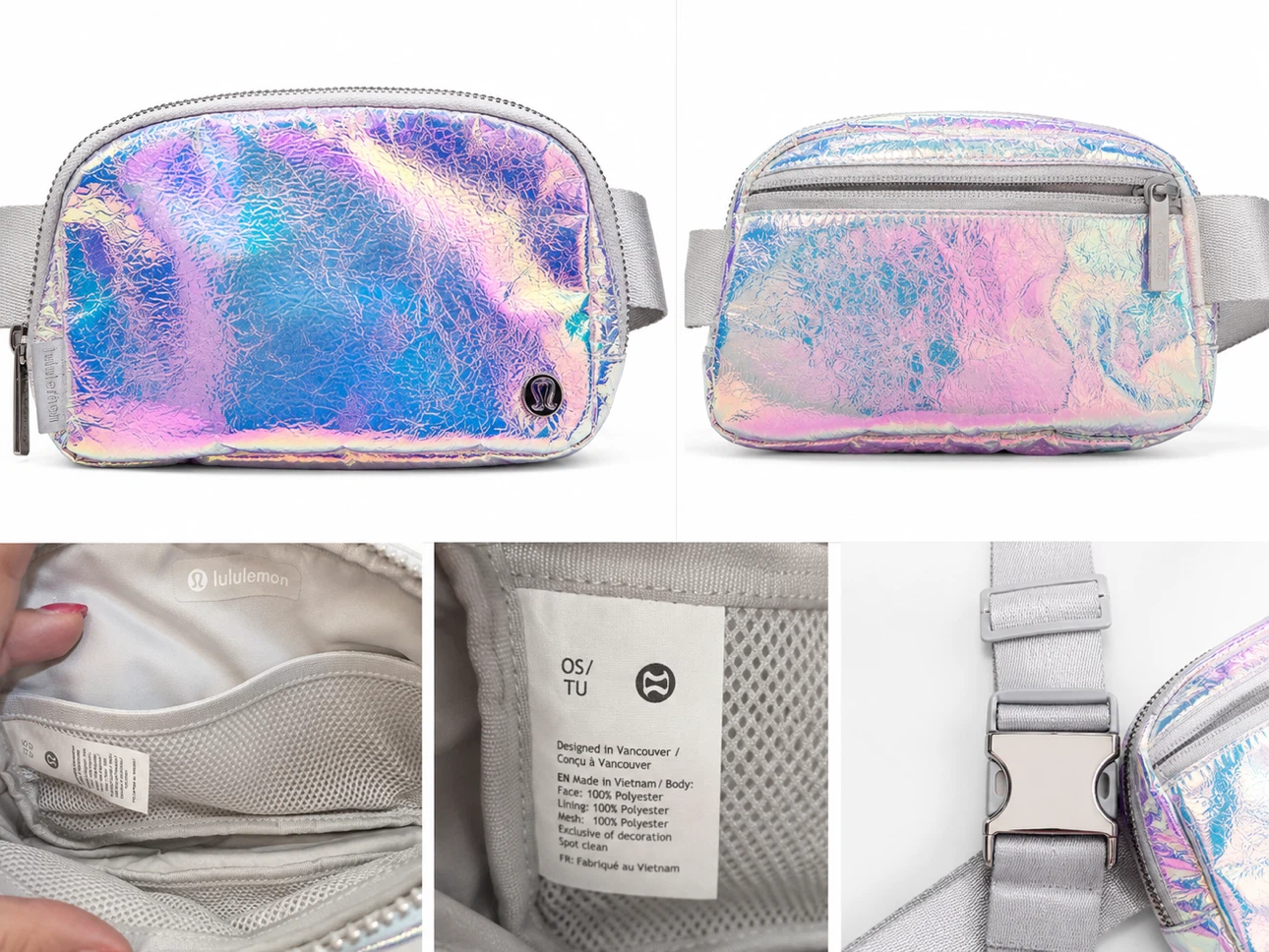Lululemon OS/TU Fanny Pack Belt Bag Iridescent - photo 3