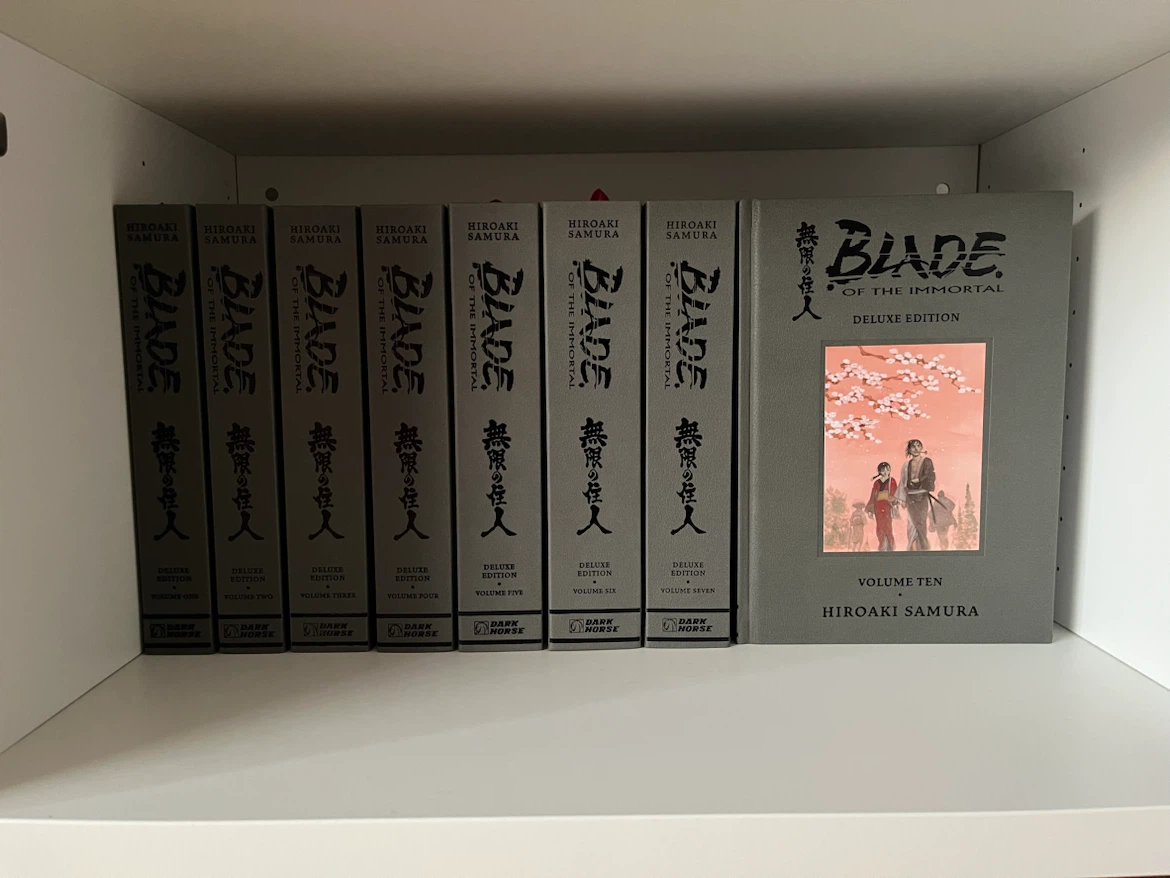 Blade of the Immortal Deluxe Edition Manga (near complete)