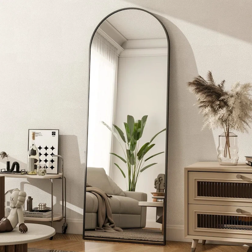 BEAUTYPEAK Full Length Floor Mirror with Stand - photo 2