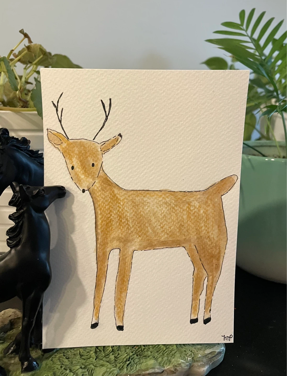 Watercolor  Paintings 5x7 - photo 5