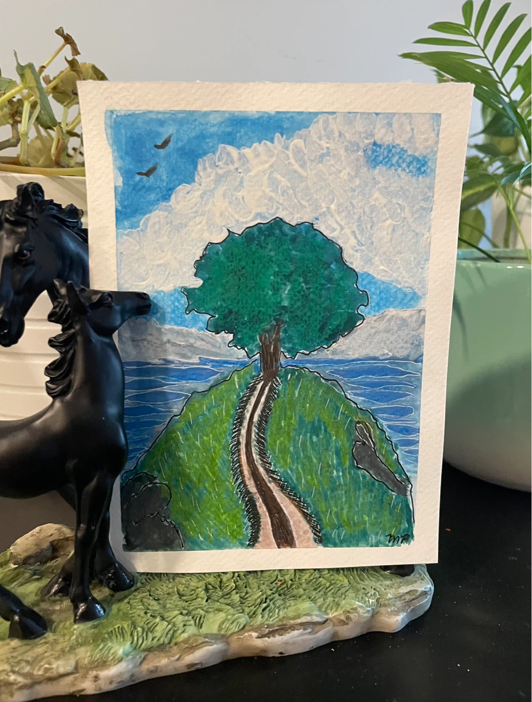 Watercolor  Paintings 5x7 - photo 5