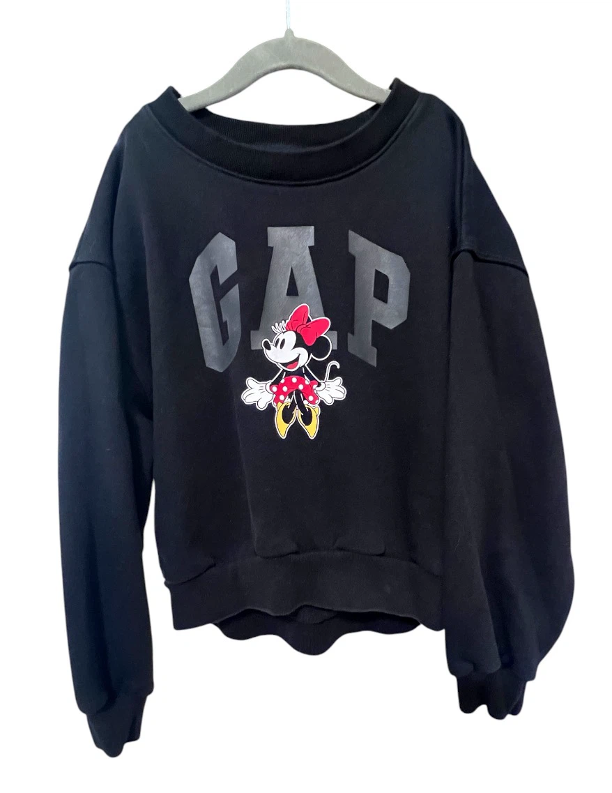 GAP x Disney Minnie Mouse Girls Sweatshirt | Size 8Y