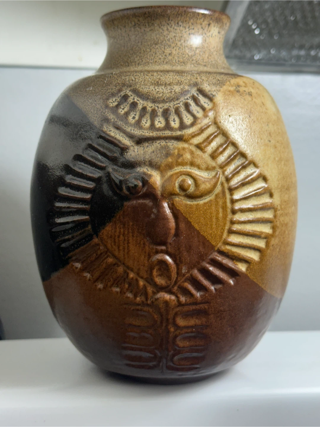 Mid century Pottery Craft USA Vase