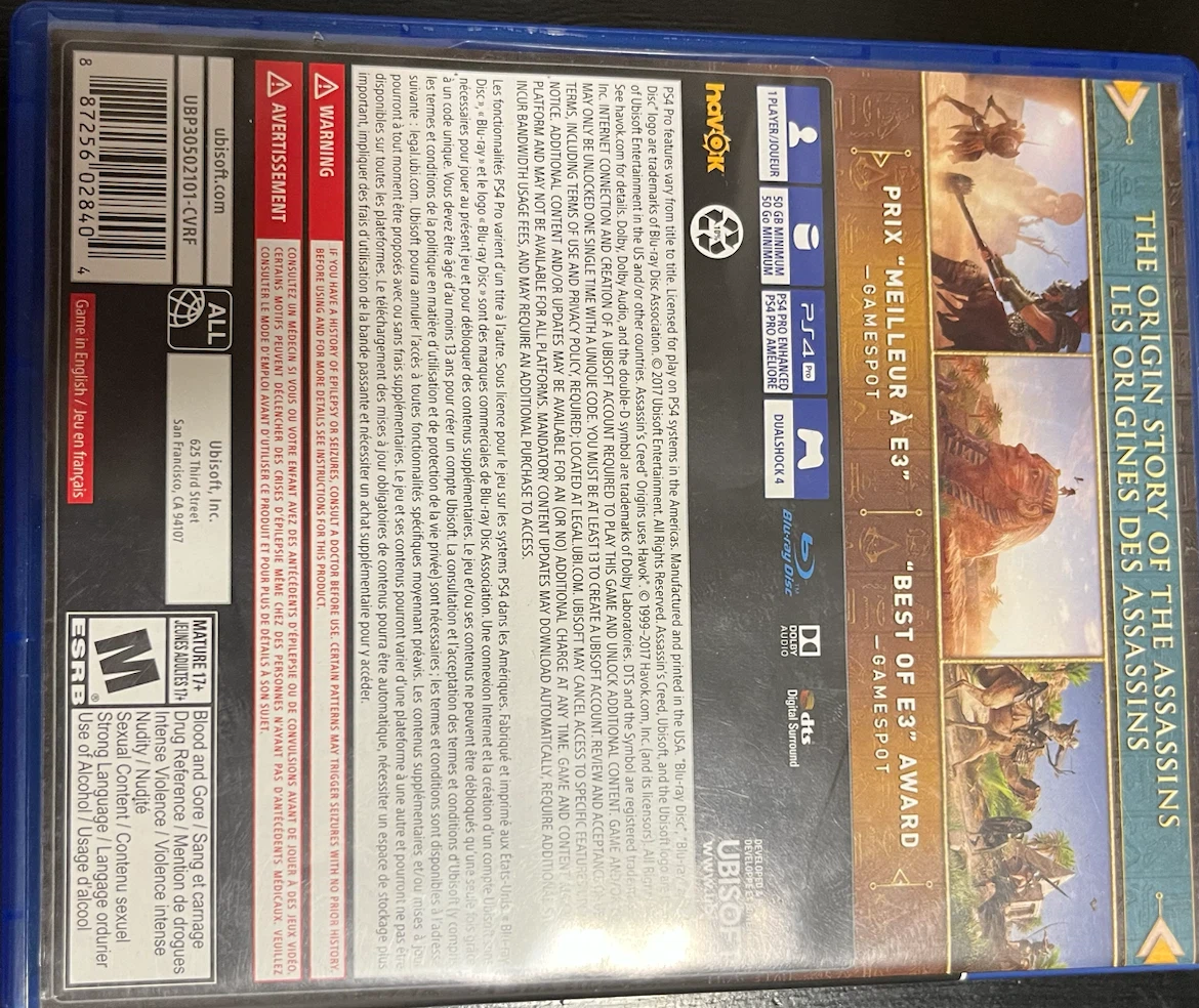 Assassin's Creed Origins PS4 - photo 2