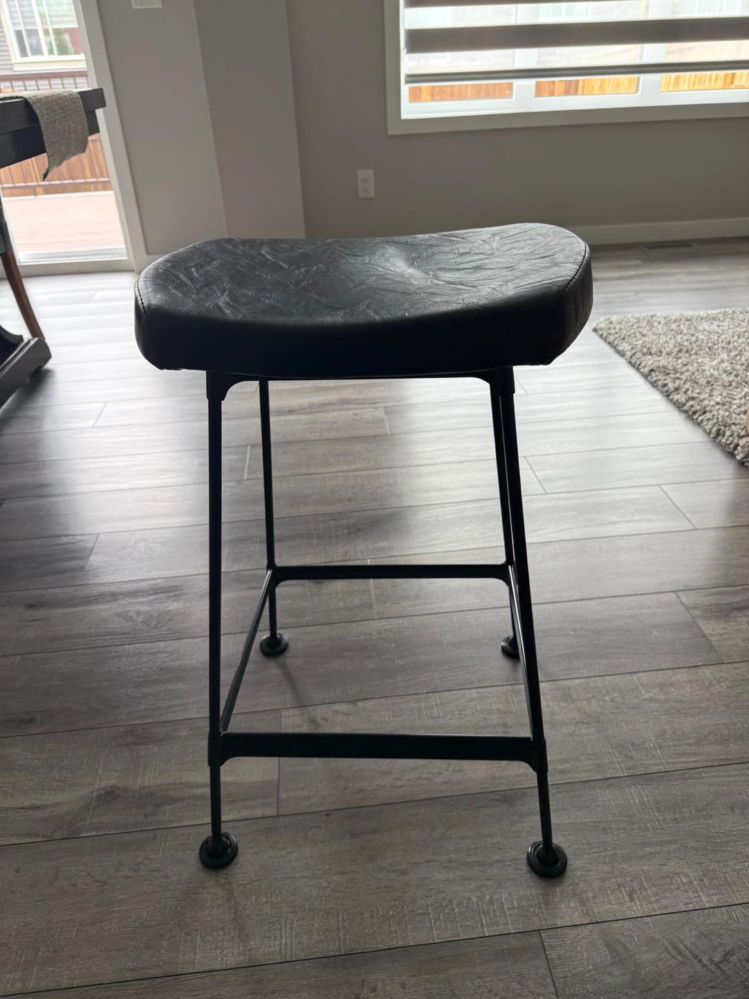 Black Bar Stools (Set of 4)