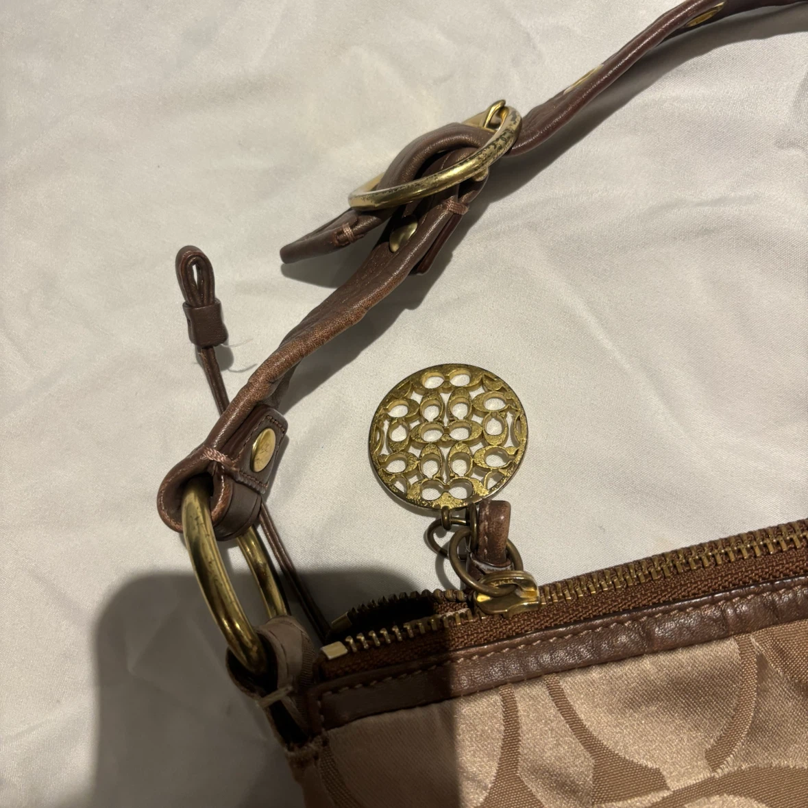 Coach Monogram Shoulder Bag y2k vintage rare juicy - photo 2