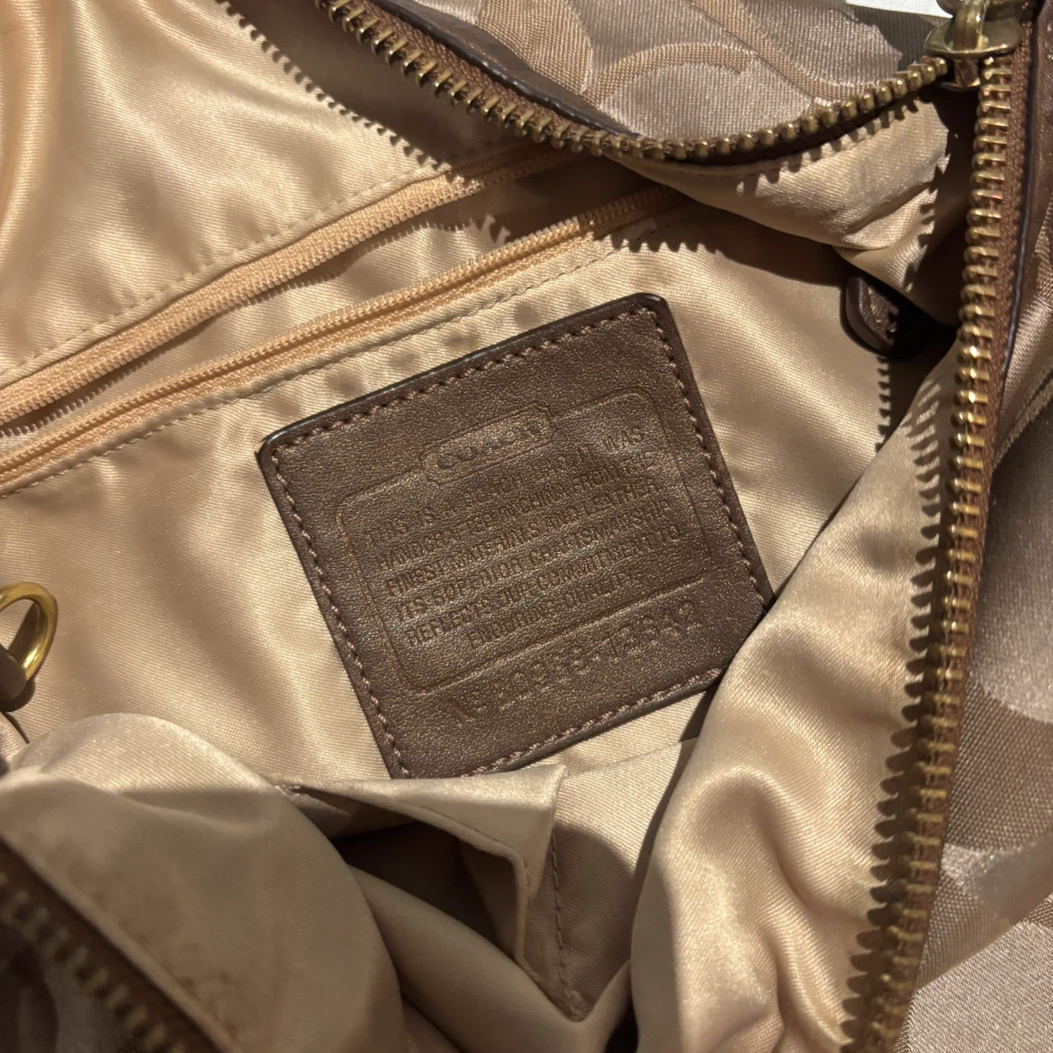 Coach Monogram Shoulder Bag y2k vintage rare juicy - photo 3