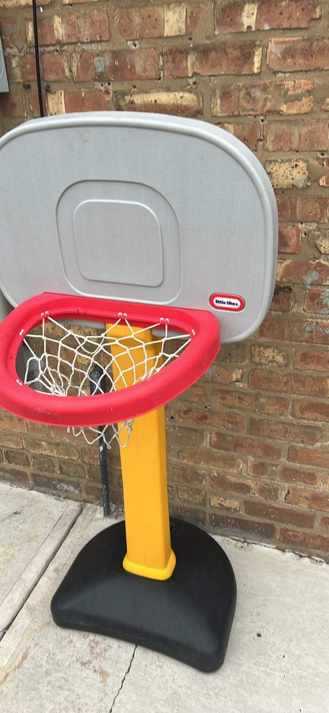 Little Tikes Adjust 'n Jam Basketball Hoop