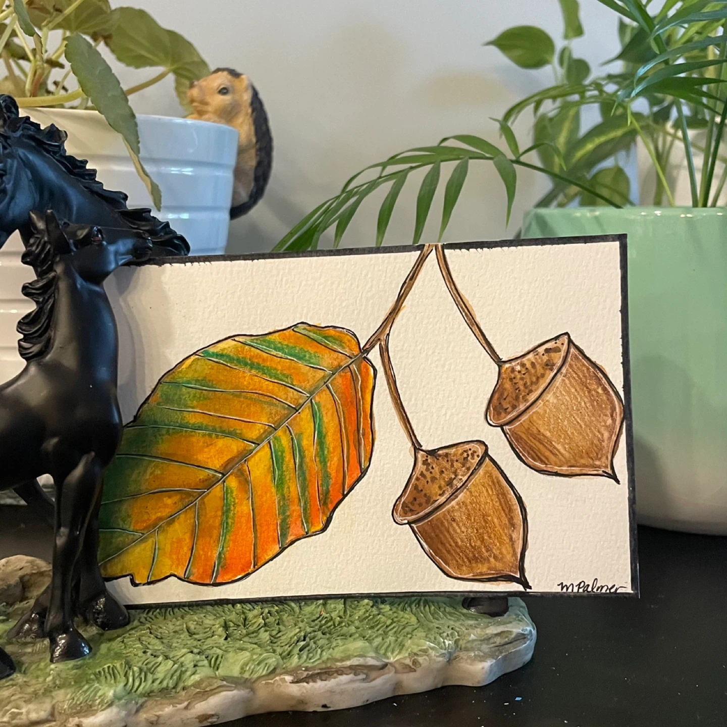 Watercolour paintings 4x6