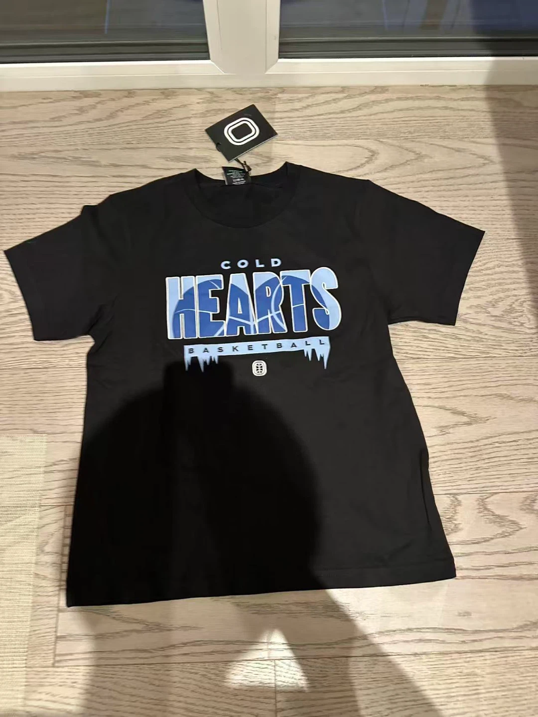 Overtime Cold Hearts Basketball T-Shirt Y-Large