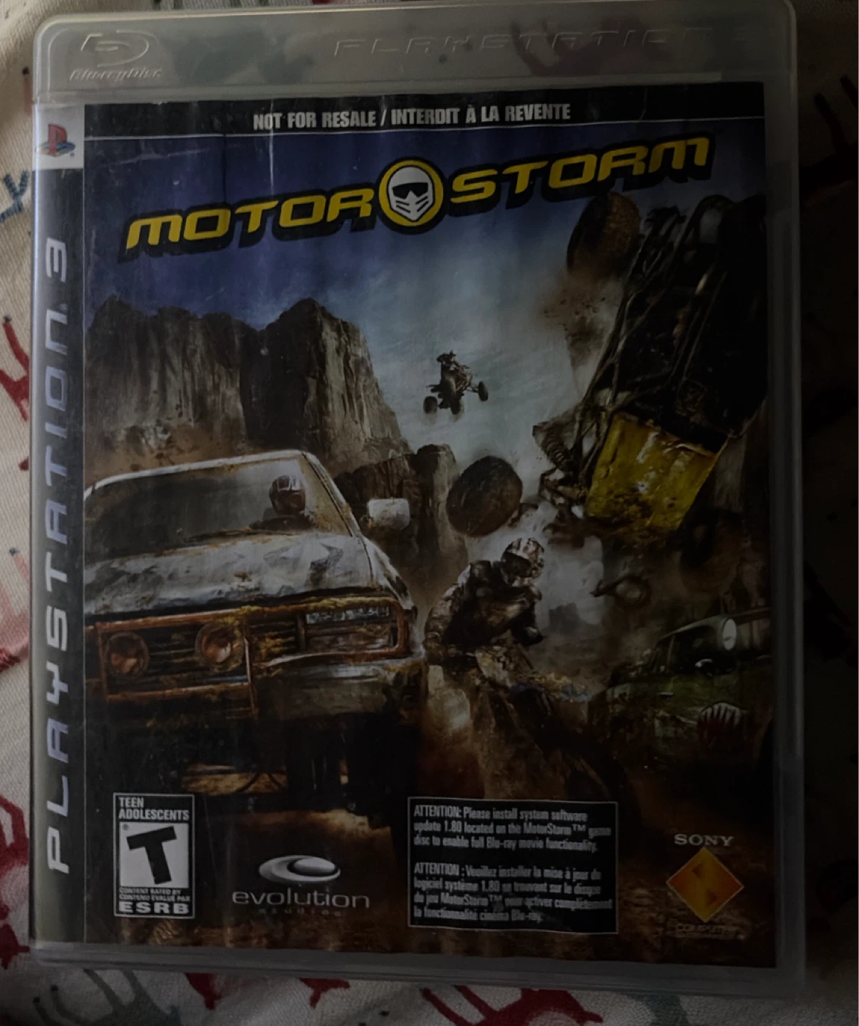 MotorStorm PlayStation 3 Game