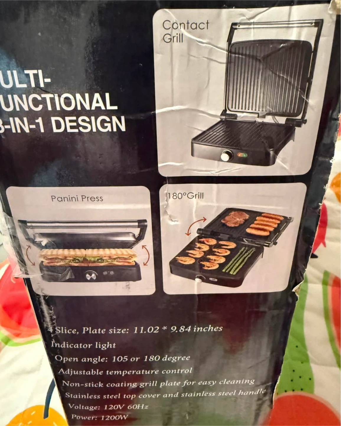 Multi-Functional 3-in-1 Contact Grill - photo 4