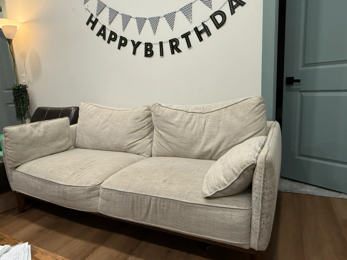 Light Beige Sofa - photo 2