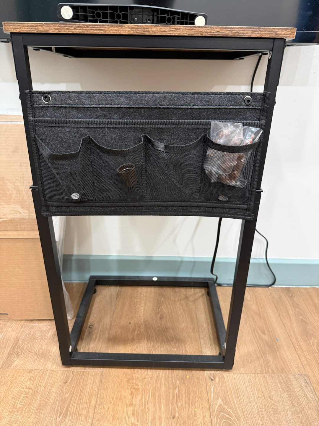 End Table with Storage Organizer
