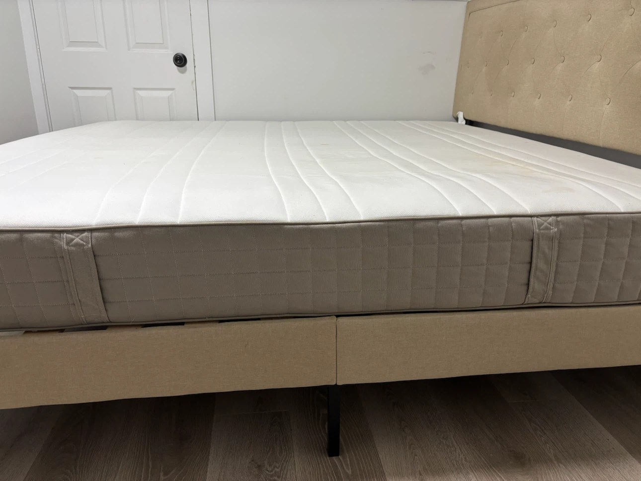 Queen Bed Frame with Tufted Headboard - photo 5